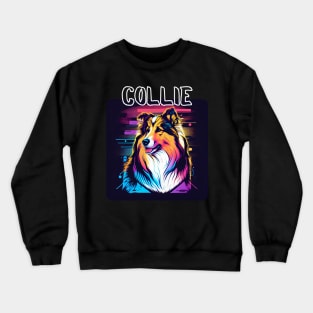 Graffiti Style - Cool Collie 6 Crewneck Sweatshirt